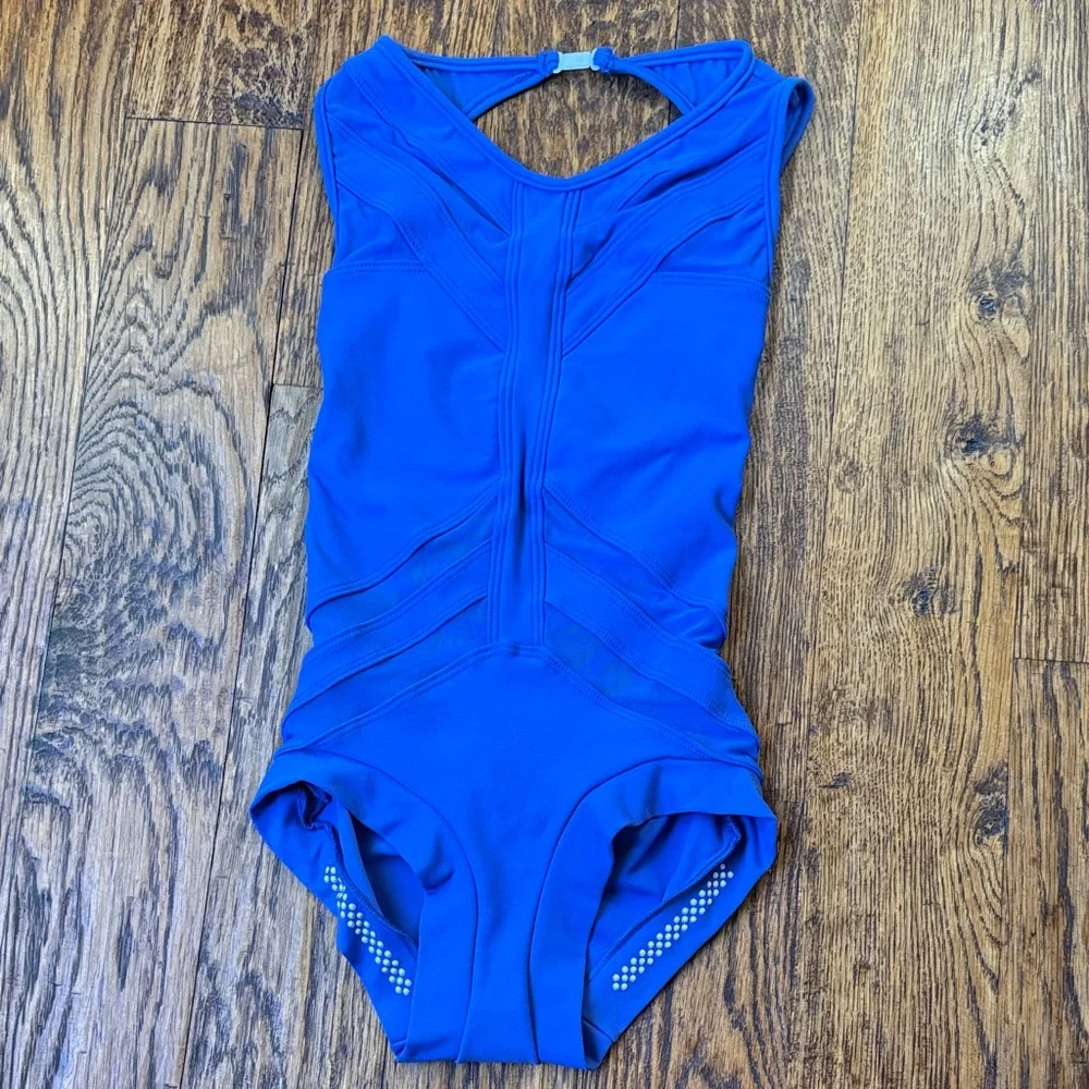 Bluewater Custom Blue Taylor Dance Leotard - Picture 1 of 7